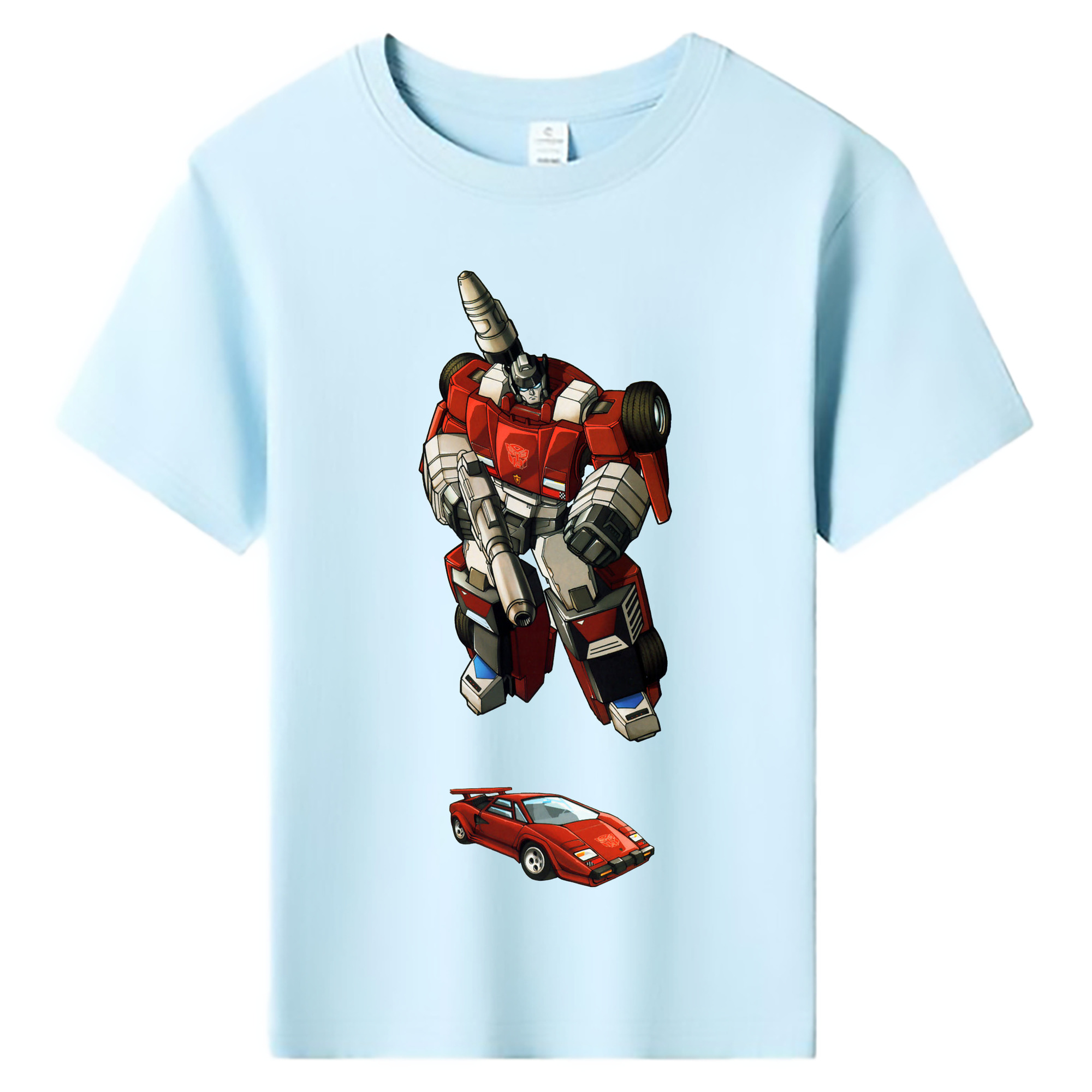 （画像用）  綿100％キッズTシャツ（フロントプリント）